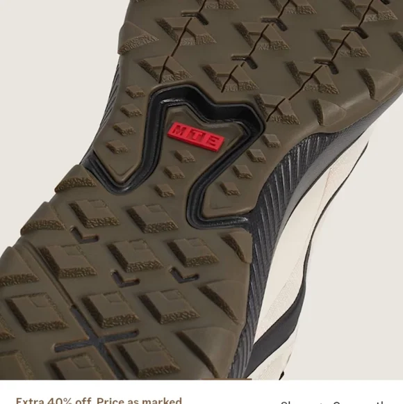 New Vans all-terrain mte crosspath mid shoe oatmeal beige and black - Picture 6 of 7